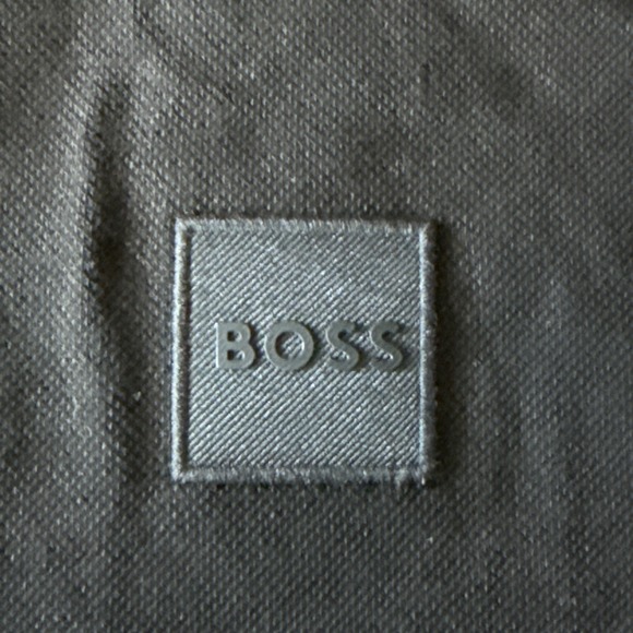 HUGO BOSS POLO BLACK PASSENGER Size Medium 50507803 SLIM FIT - Picture 2 of 10
